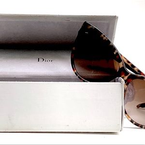 Christian Dior Savage Cat Eye Sunglasses Tortoise Shell 
Excellent Condition$425